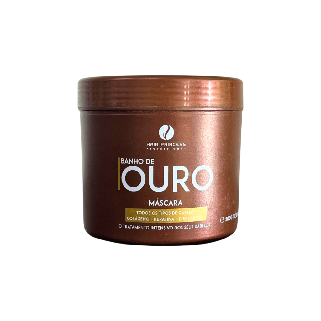 Máscara Banho De Ouro Hair Princess 250g | Shopee Brasil