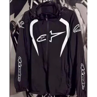 jaqueta corta vento alpinestars impermeável 100% forrado