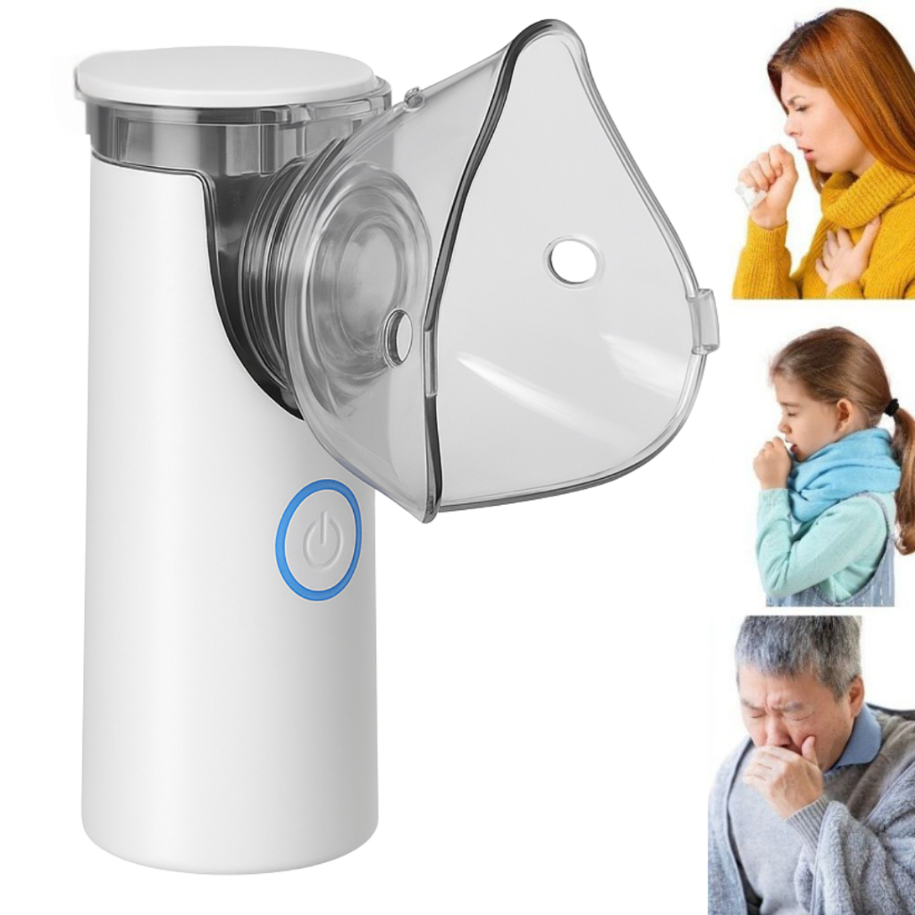 Nebulizador Inalador Portatil Silencioso Infantil Adulto Bebê Máscara ...