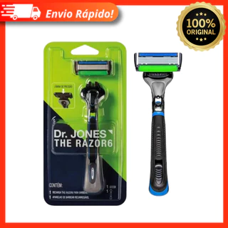 The Razor6 Aparelho de Barbear Recarregável + Carga Para Barbear - Dr. Jones