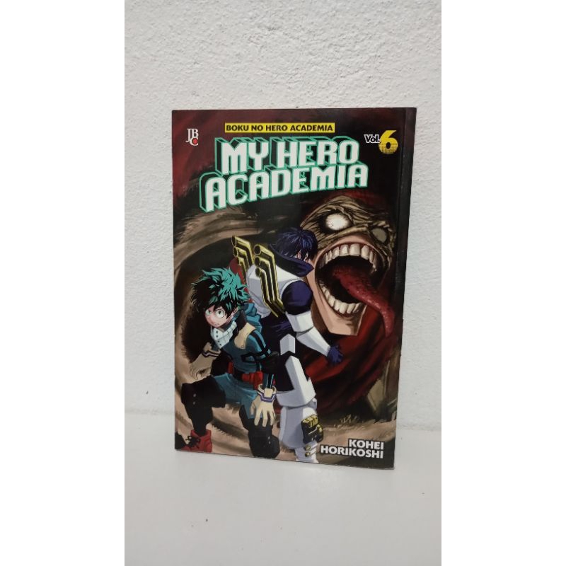 Mangá Boku no hero academia volume 6, my hero academia | Shopee Brasil