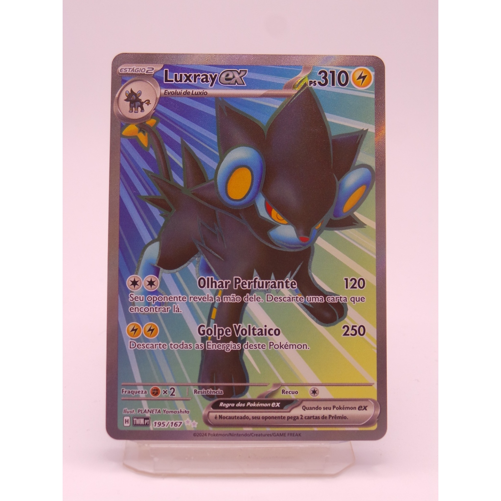 luxray ex pokemon card value Holo ex! Twilight Masquerade Luxray Double Rare Pokmon TCG 068/167