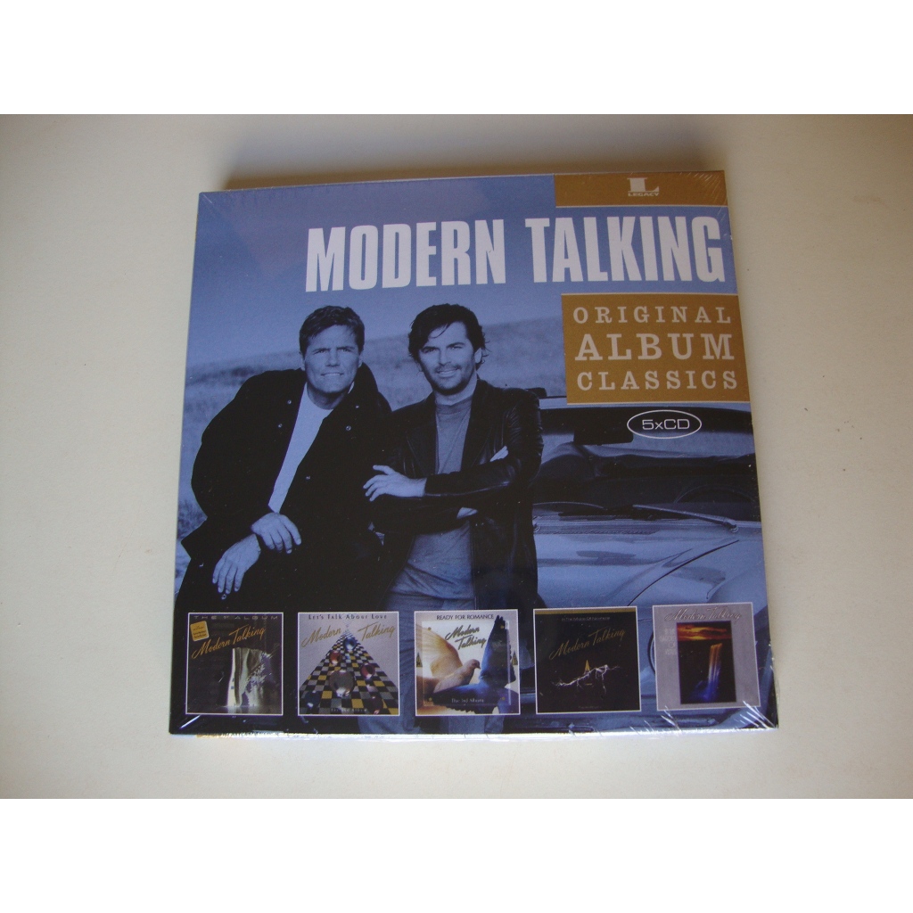 Box 5 CDs - Modern Talking - Original Album Classics - Importado ...