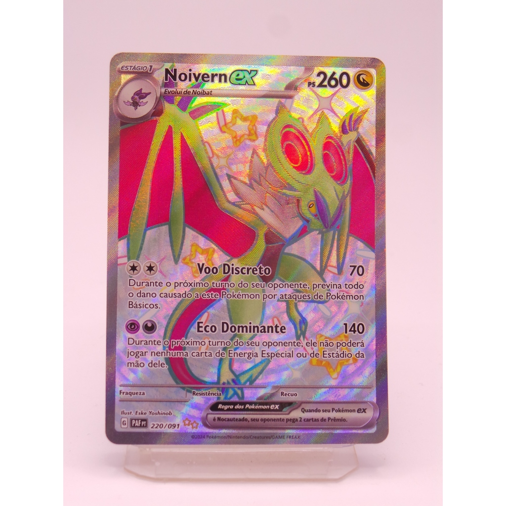 Noivern Ex 220/091 Full Art Shiny Destino di Paldea Ita carta pokemon
