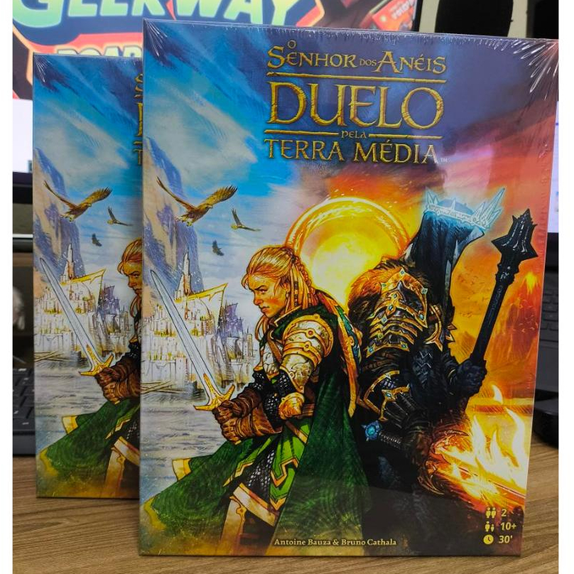 O Senhor Dos Anéis: Duelo Pela Terra Média - Jogo De Tabuleiro ...