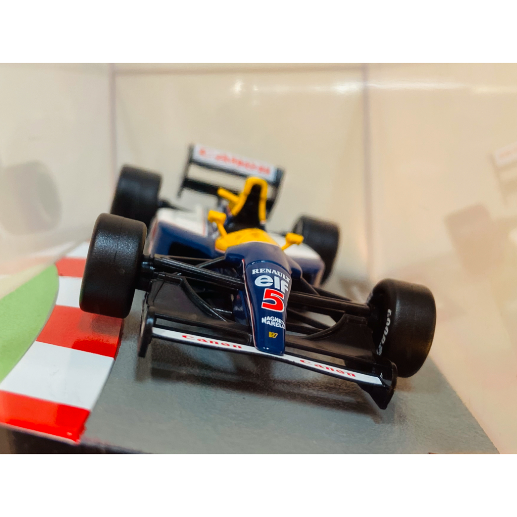 1/43 ミニチャンプス　ウイリアムズ　FW14B マンセル　チャンピオンBOX Miniatura Williams FW14B - Nigel Mansell - W. Champion F1 1992
