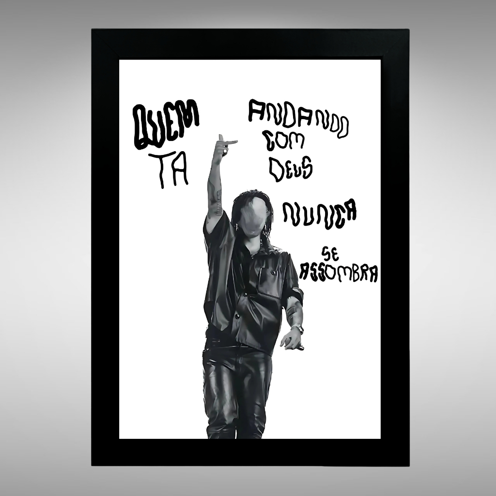 Quadro Matue 30praum Rap Trap Brasil Musica Spotify Rapper Estudio