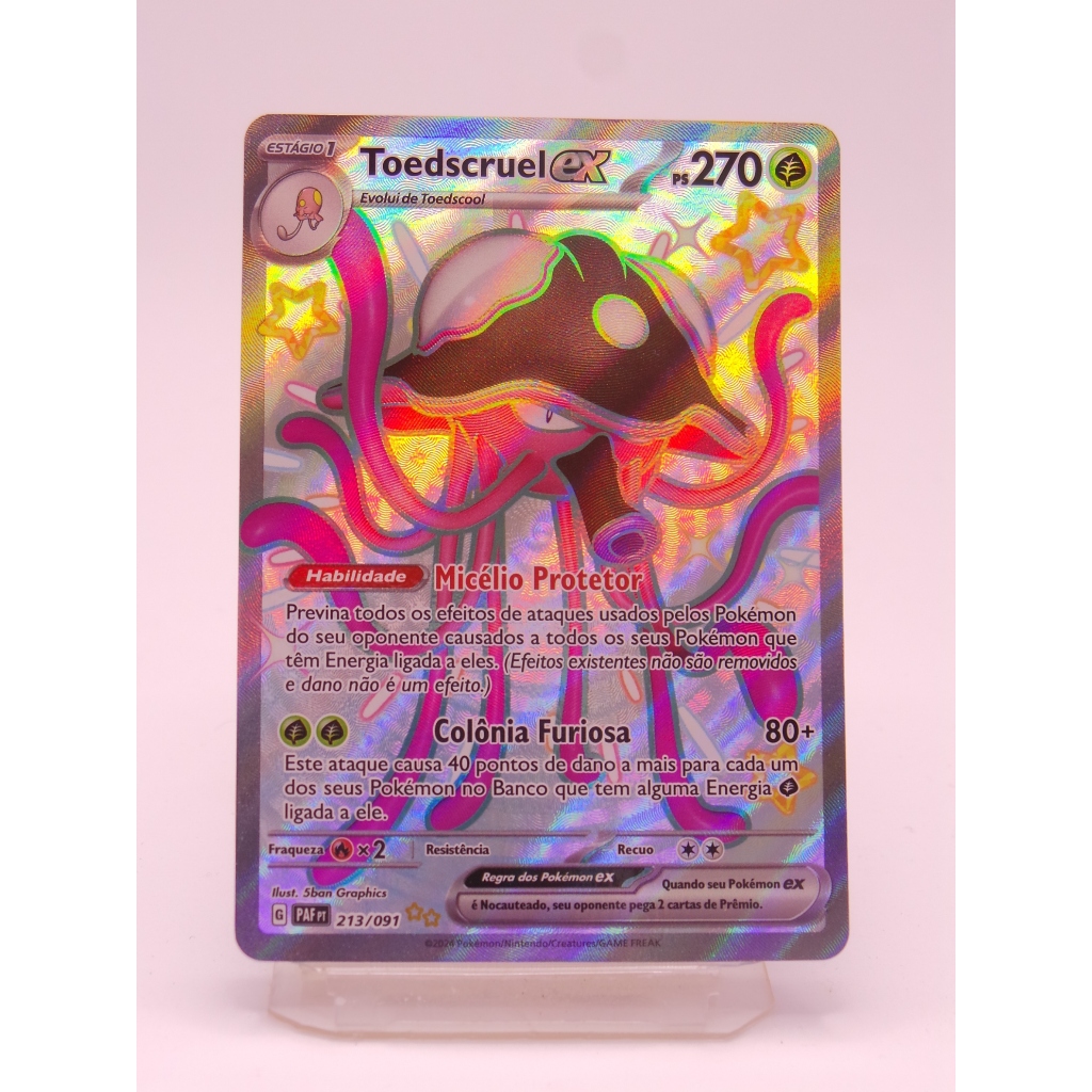 toedscruel pokemon card value 017/182 - Paradox Rift (Existing effects are not removed Arven's Toedscruel 2025 Scarlet &