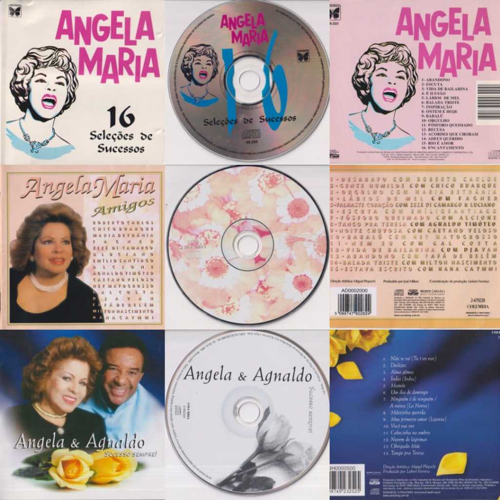 CD ANGELA MARIA - OPÇÕES & DETALHES NA DESCRIÇÃO | Shopee Brasil
