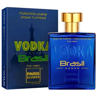 Perfume Vodka Brasil Azul 100ml Paris Elysees