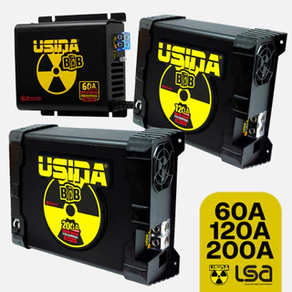 Fonte Automotiva Usina Spark 200A 120A E 60A Amperes Bob Dynamic Bivolt Automático 12v em Oferta na Shopee