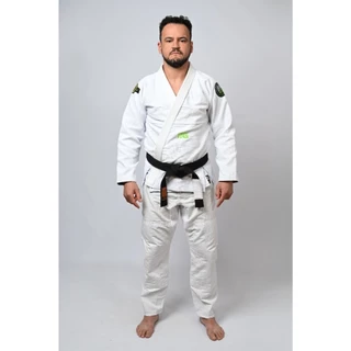 Kimono para Jiu Jitsu Trançado Grosso Calça de Rip Stop - Green
