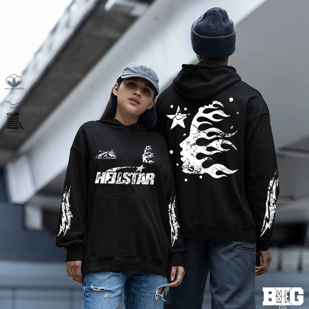Moletom Hellstar em Oferta | Shopee 2026