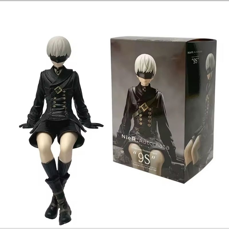 NieR:Automata フィギュアセット 2B A2 9S Square Enix - Nier Automata 2B & 9S Plastic Model Kit | Amazon.com.br