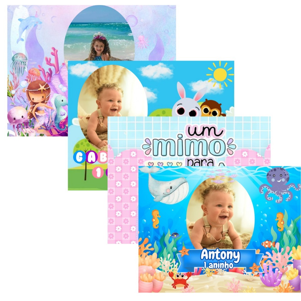 Imã de Geladeira Personalizado Lembrancinha de Aniversário kits - 7x5cm ...