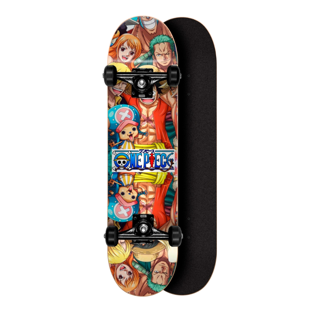 Skate One Piece Montado Completo Anime Para Iniciantes 8.0