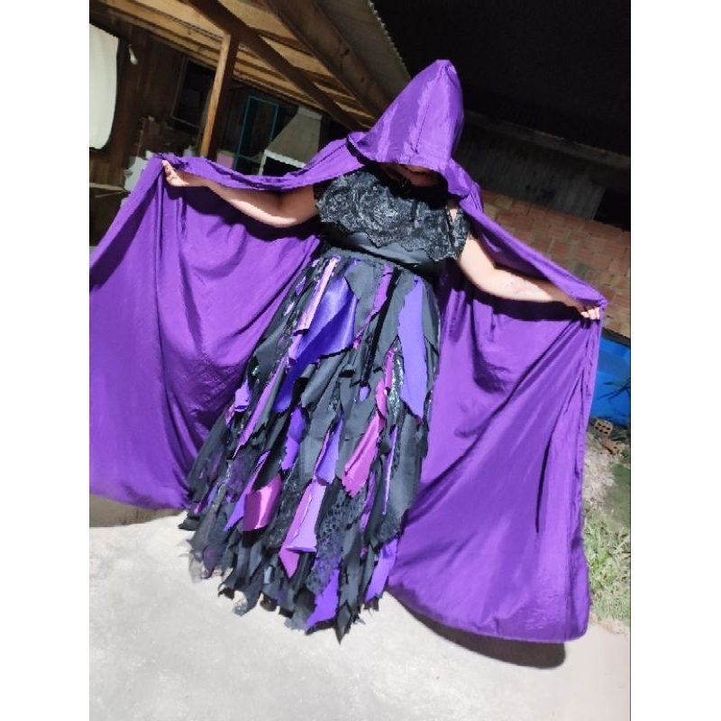 Saia Vestido De Pomba Gira Maria Mulambo Saia Pomba Gira Retalhos