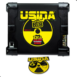 Fonte Usina 120 Amperes Bob Para Som De Carro 12v Spark Dynamic Carregadora Automotiva