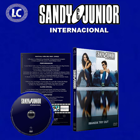 DVD SANDY E JUNIOR | Shopee Brasil