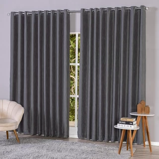 Cortina Voil Gaze De Linho 6,00 x 2,40/2,50/ 2,60/ 2,70/ 2,80  C/forro Blackout Grosso Original para Sala ou Quarto em Oferta na Shopee