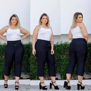 CALÇA PANTACURT,NO SUPLEX OU CANELADO