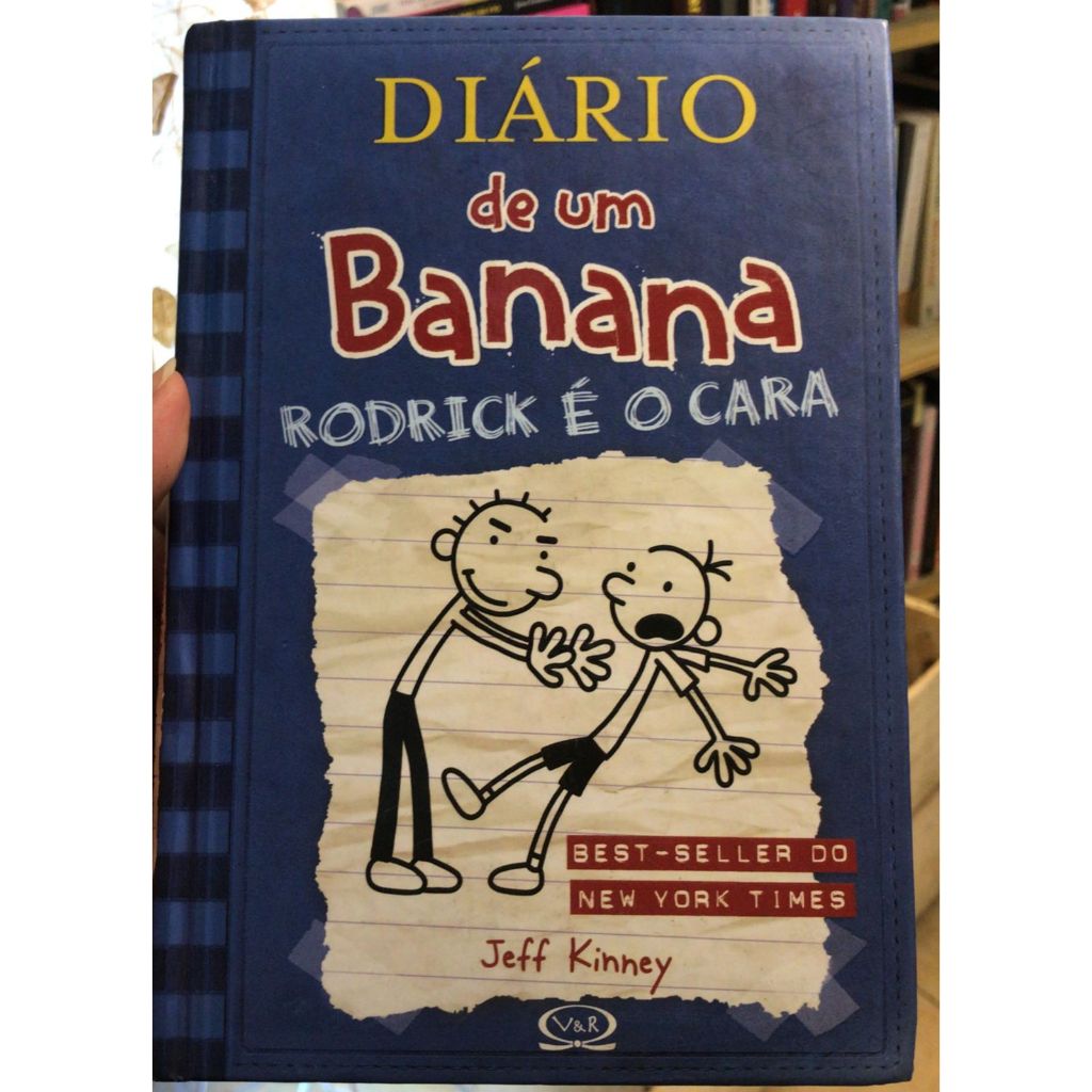 DIÁRIO DE UM BANANA - RODRICK É O CARA - JEFF KINNEY | Shopee Brasil