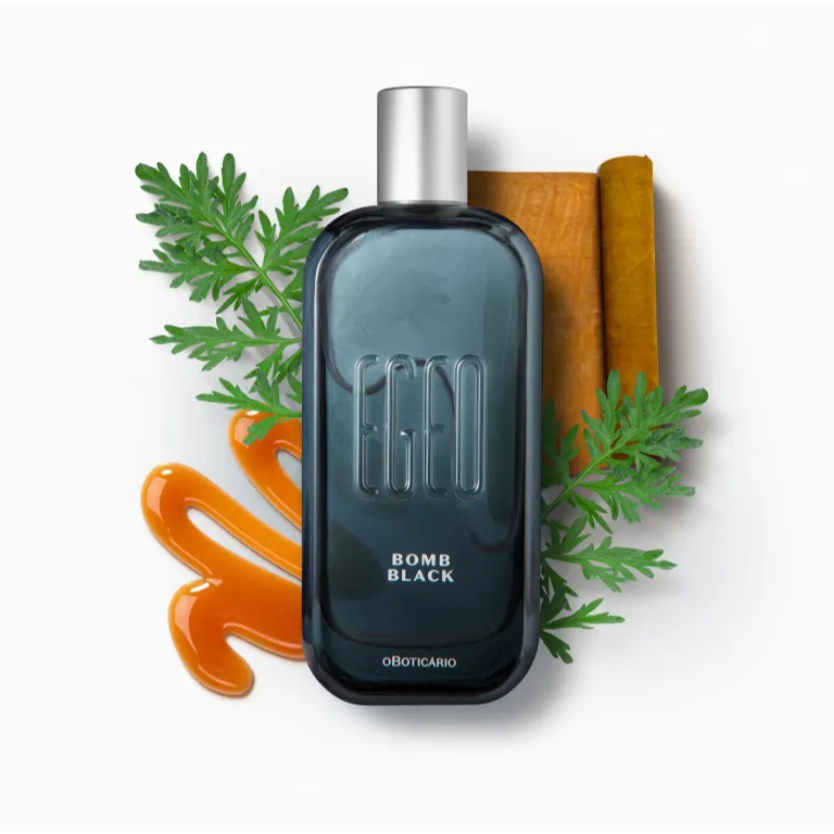Egeo Bomb Black Desodorante Colônia 90ml - Perfume masculino o Boticário - Fougère Gourmand em Oferta na Shopee