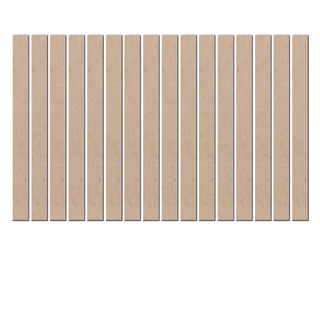KIT 40UN Ripas Cruas 90x9 MDF Madeira Ripado Shiplap Painel