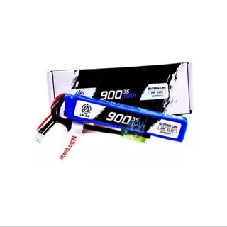 LiPo 11.1v 900mAh 3S 20C/40C (1 Pack) AEG M4 G&G Rossi Leão Modelismo mini tamiya xt60 melhor do mercado