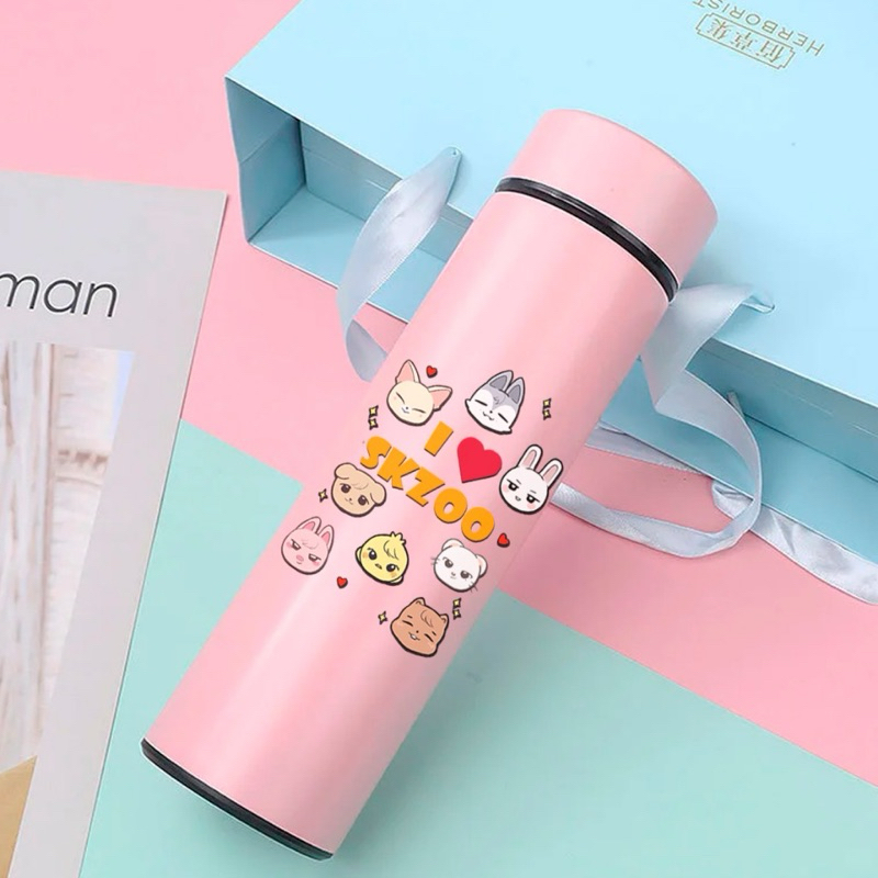 Garrafa térmica Stray Kids SKZOO | Shopee Brasil