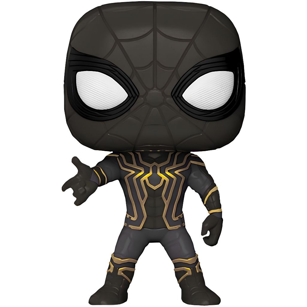 Boneco Tipo Funko Pop Homem-Aranha Preto Miniatura com Traje ...