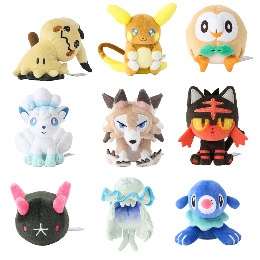 【未開封】【海外製】 Poké Doll Mythical mania Direct from Japan] Pokemon Plush doll Pokémon fit Alolan Series