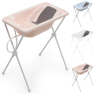 Banheira de Bebê com Mangueira + Suporte + Redutor - 0 Até 20Kg - Galzerano Acqua Trio 7065 em Oferta na Shopee