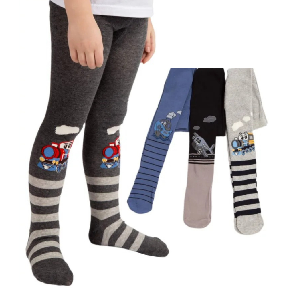 Kits Meia Calça Grossa Infantil - Fio 80 - 0 Até 12 Anos Infantil Bebê ...