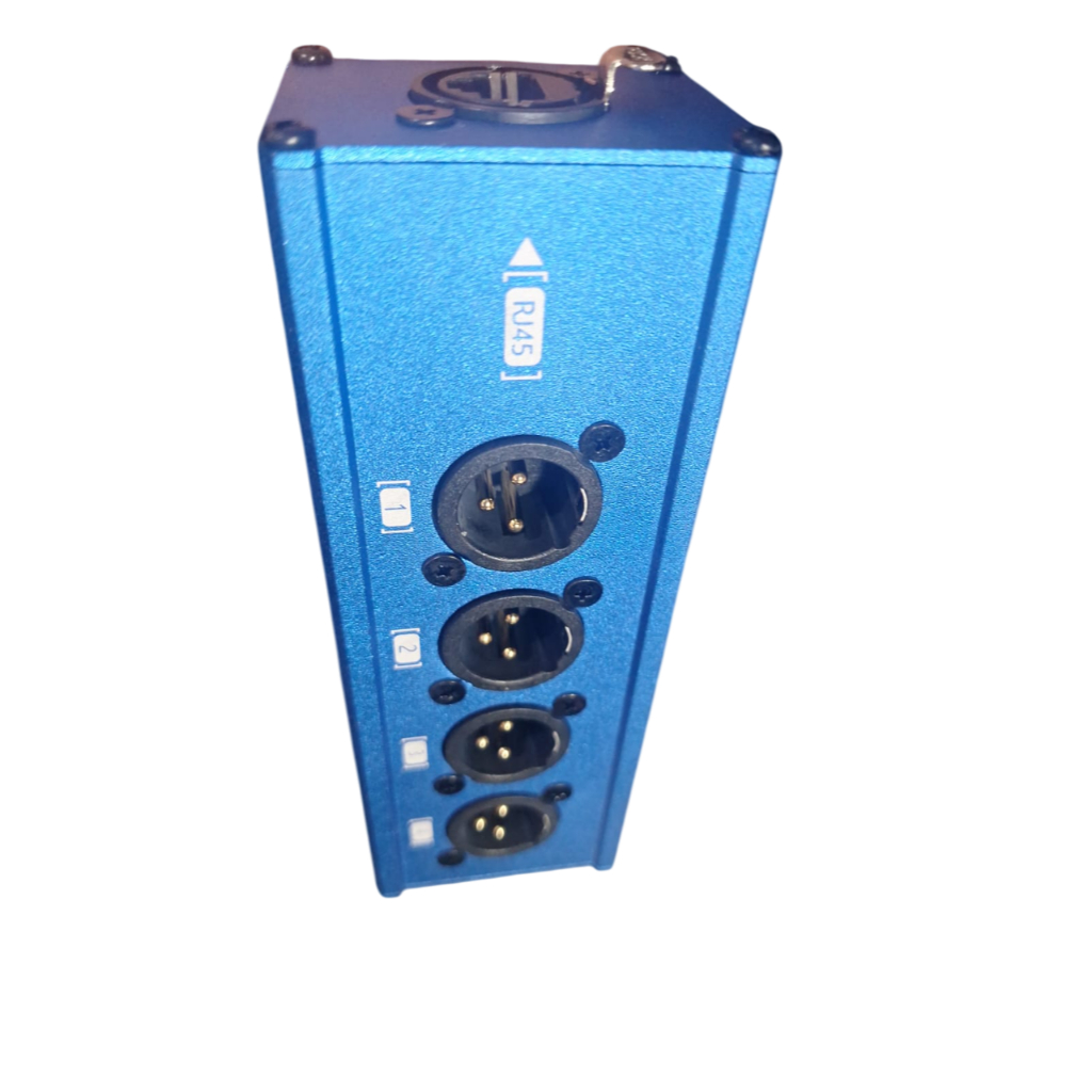 Rj45 Cat5 Para 4 Canais 3pin Xlr Áudio/dmx- No Brasil | Shopee Brasil