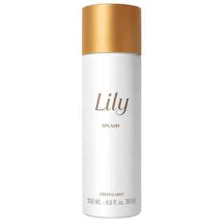 Splash Desodorante Colônia Lily 200ml | O Boticário Feminino Original em Oferta na Shopee