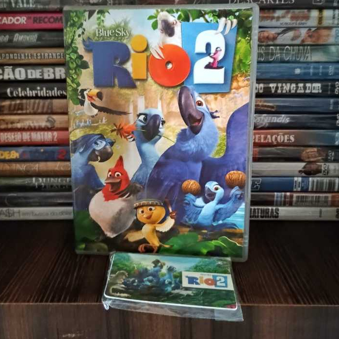 DVD RIO 2 + CARD (DUBLADO) | Shopee Brasil