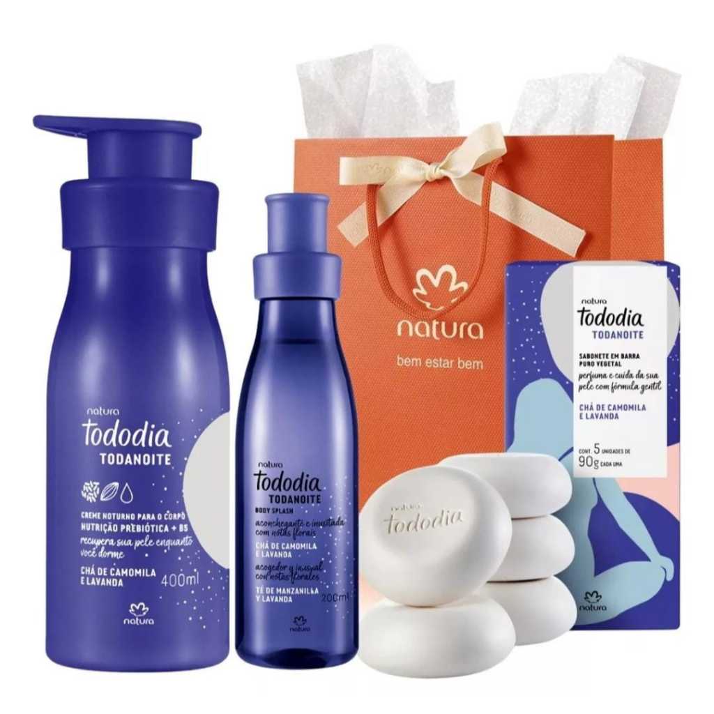 Kit Todo dia Natura - presente dia das mães - Acompanha Sacola presente ...