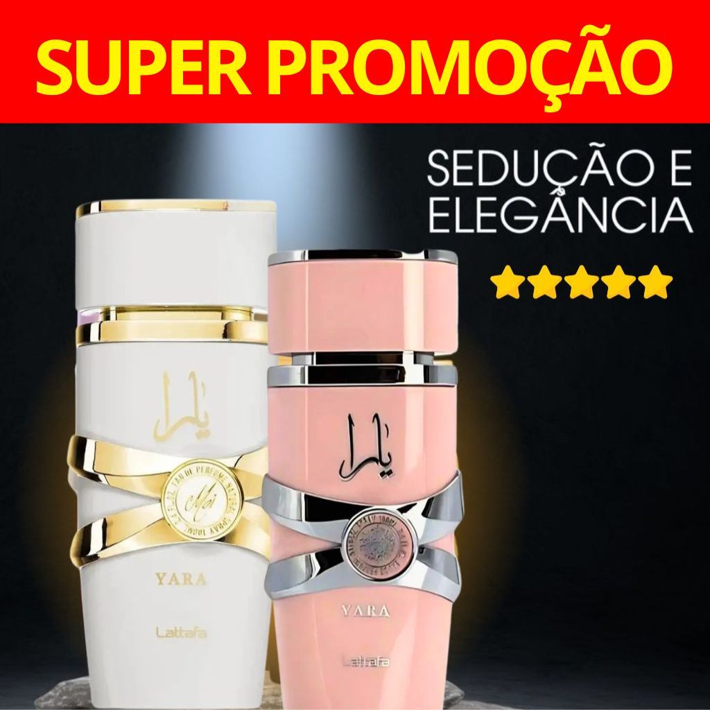 2 KIT PERFUME ÁRABE YARA ROSA E YARA MOI LATTAFA 100 ML | Shopee Brasil