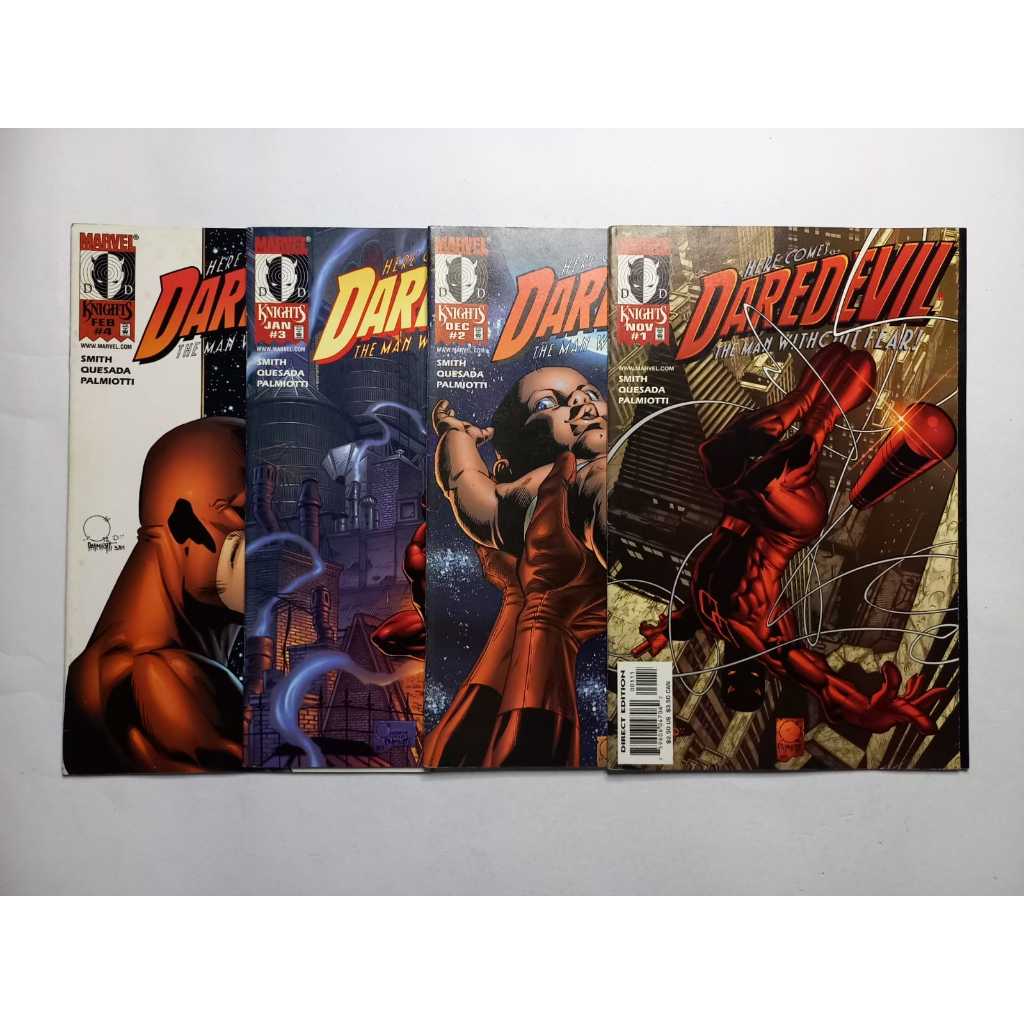Lote Importado Daredevil 1 2 3 4 5 6 7 8 Editora Marvel Comics 1998 ...