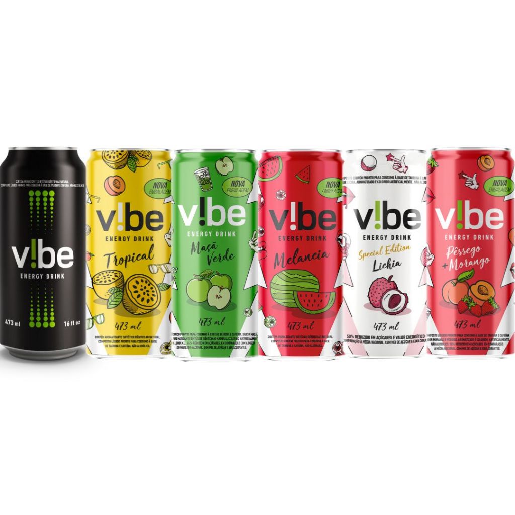 Energético Vibe Energy Drink 473ml