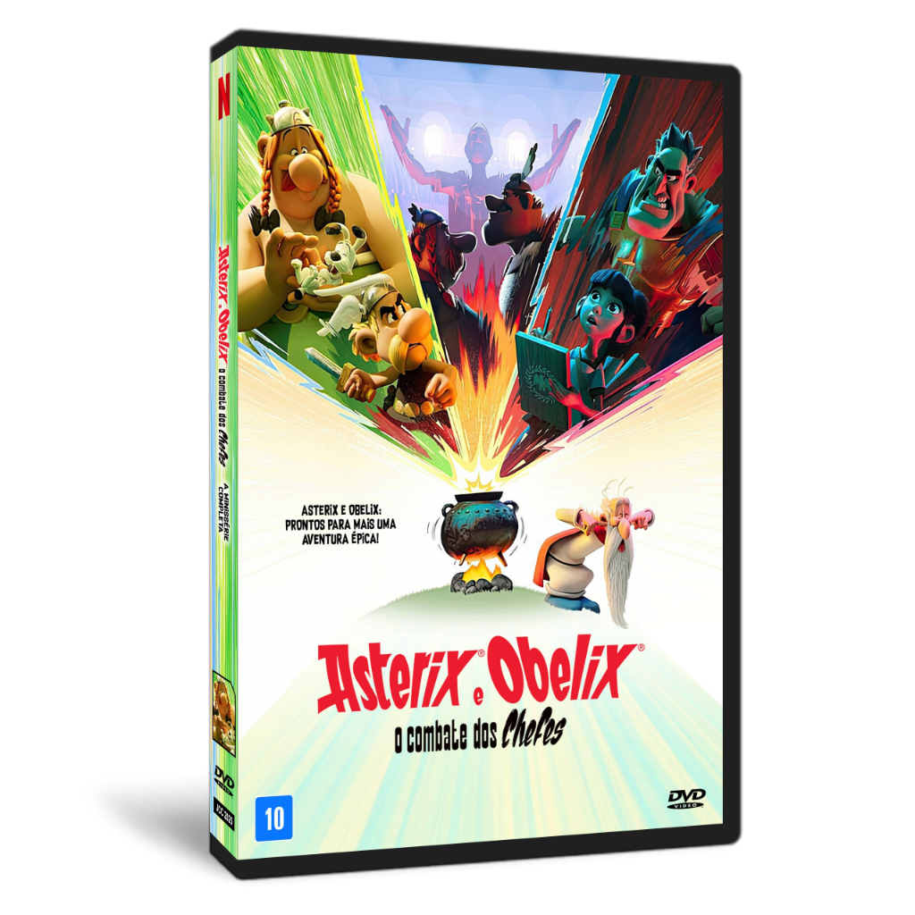 DVD - Asterix E Obelix - O Combate Dos Chefes (2025) (Dublado