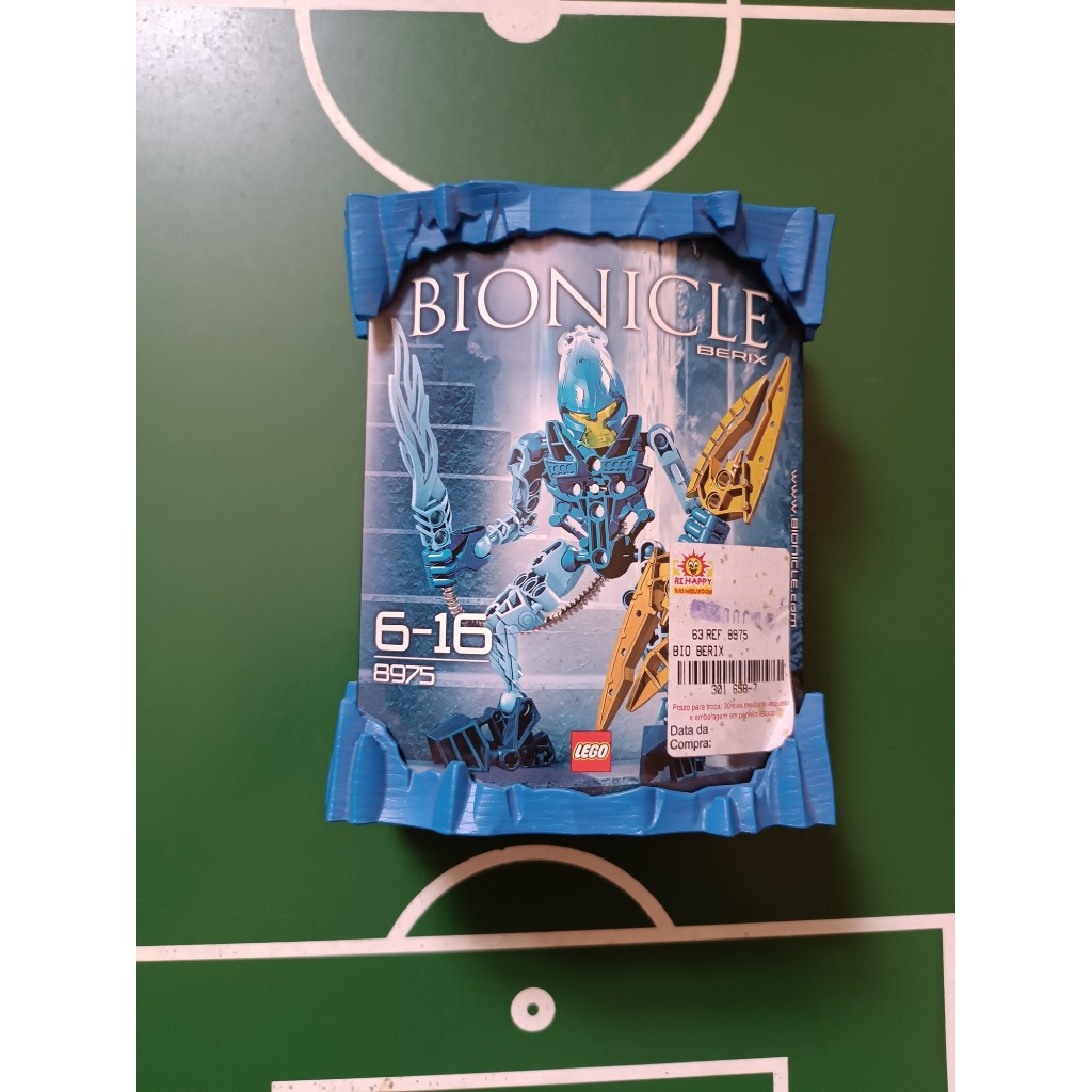 LEGO Bionicle Berix 6-16 | 8975 - boneco articulado com caixa