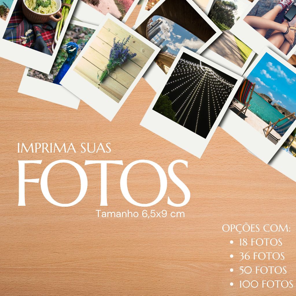 KIT FOTOS TIPO POLAROID - MINI FOTOS - ENVIO RÁPIDO - TAMANHO 6,5X9CM ...
