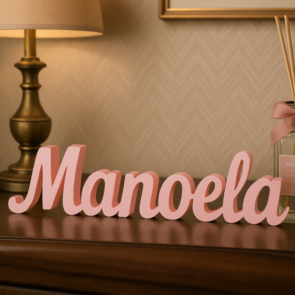 Letreiro Decorativo 3D com o NOME DO SEU FILHO BEBÊ NAMORADO MÃE PAI ESPOSO CHÁ DE BEBÊ ANIVERSÁRIO