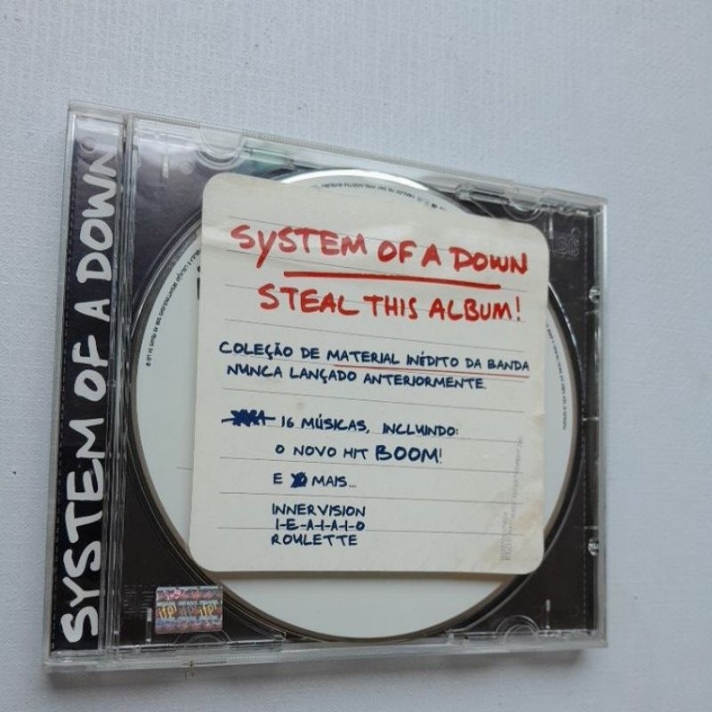 CD System Of A Down - Steal Thi Album - Original | Shopee Brasil