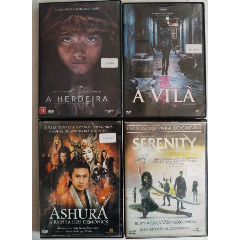 Lote com 4 DVDs | Shopee Brasil