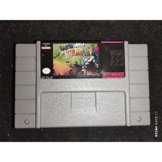 Jogo Super Nintendo Snes Earthworm Jim