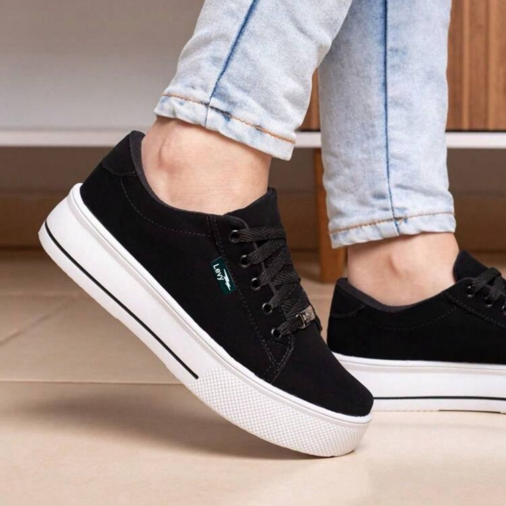 tenis casual feminino confortavel | Shopee Brasil