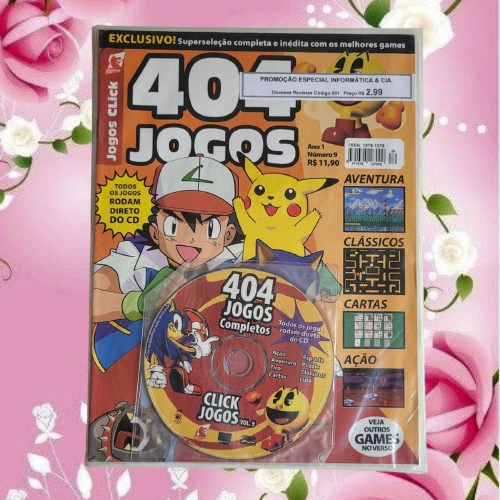 Jogos Click - Vol. 9 - Ano 1 - Digerati - Pc (Lacrado) | Shopee Brasil